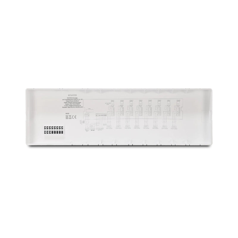 environ Clima 8 – regleta para calefacción por suelo radiante 8 zonas 230V controlador de zonas