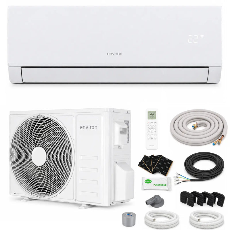 ClimaBoost A+++ Split Klimaanlage Quick Connect 12.000 BTU (3,5 kW) Komplettset