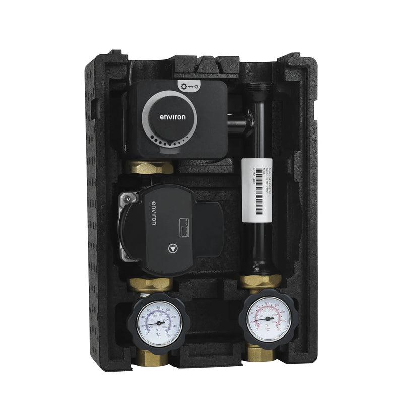 Thermoreflux X Rücklaufanhebung mit elektr. Stellmotor Environ END05 und Environ EcoStar II 25/6