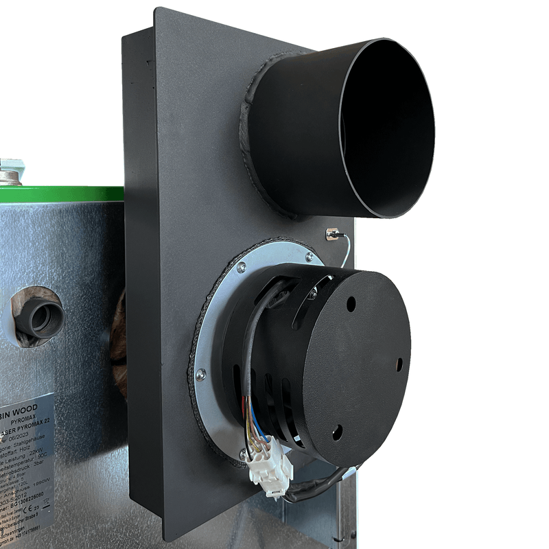 PyroMax 22 kW Komplettset – Holzvergaser mit Pufferspeicher