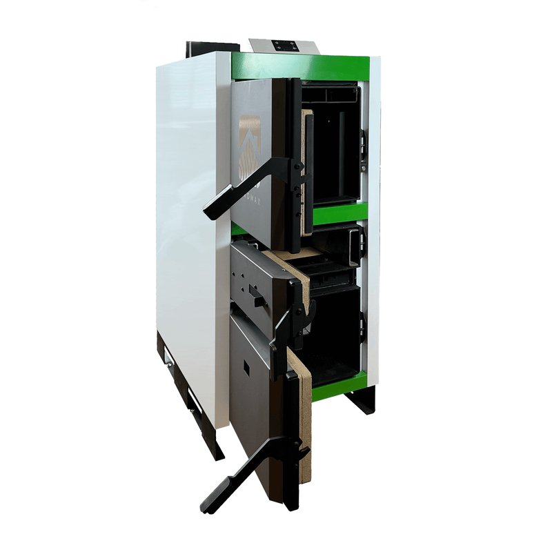 PyroMax 22 kW Komplettset – Holzvergaser mit Pufferspeicher
