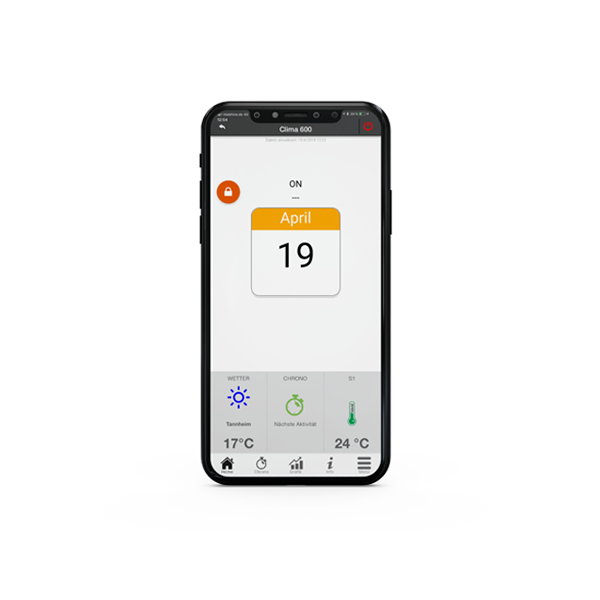 Environ Tsol600 inBox Solarsteuerung / Temperatur-Differenzregler mit Fühlerset und Wlan-Modul und App