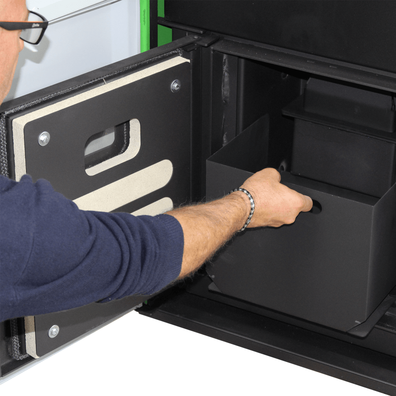 EcoPellet 12 kW Komplettset – Pelletheizung mit Hygienespeicher