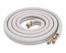 Quick Connect línea de refrigerante 1/4" + 1/2" kit de montaje 5 hilos 18K BTU ClimaBoost