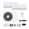 ClimaBoost A+++ Multisplit Klimaanlage Quick Connect Duo 18.000 BTU (5,2 kW) – 2 Innengeräte