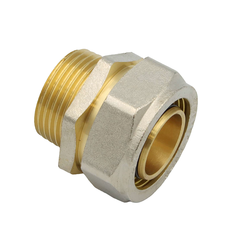 Schraubfitting-Übergang mit Außengewinde 16 x 2,0 mm – 3/4" – für Alu-Mehrschichtverbundrohr