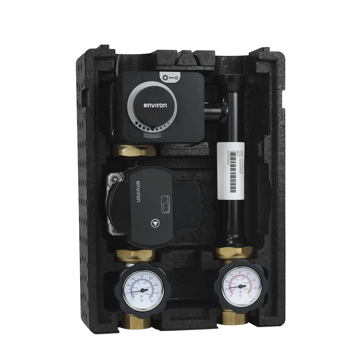 Thermoreflux X Rücklaufanhebung mit elektr. Stellmotor Environ END05 und Environ EcoStar II 25/6