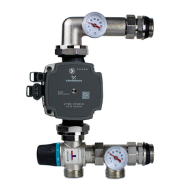 Ensemble de régulation à valeur fixe avec Environ VTG 20-55°C et pompe à haut rendement Grundfos UPM3 Hybrid 25/7
