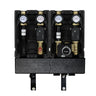 Groupe de distribution de modules Environ 1x circuit de chauffage mélangé 1x circuit de chauffage non mélangé avec barre de distribution