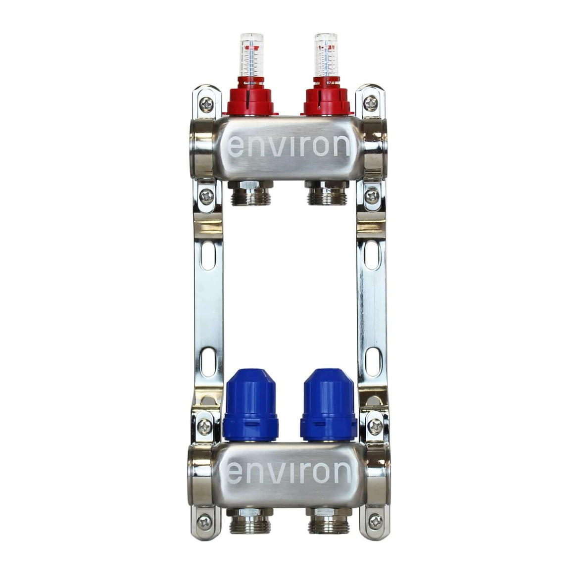 Stainless steel heating circuit distributor 2 - 12 times