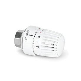 Testa termostatica universale 7-28°C 1-5, sensore liquido M30 x 1,5 bianco con posizione zero 1011465