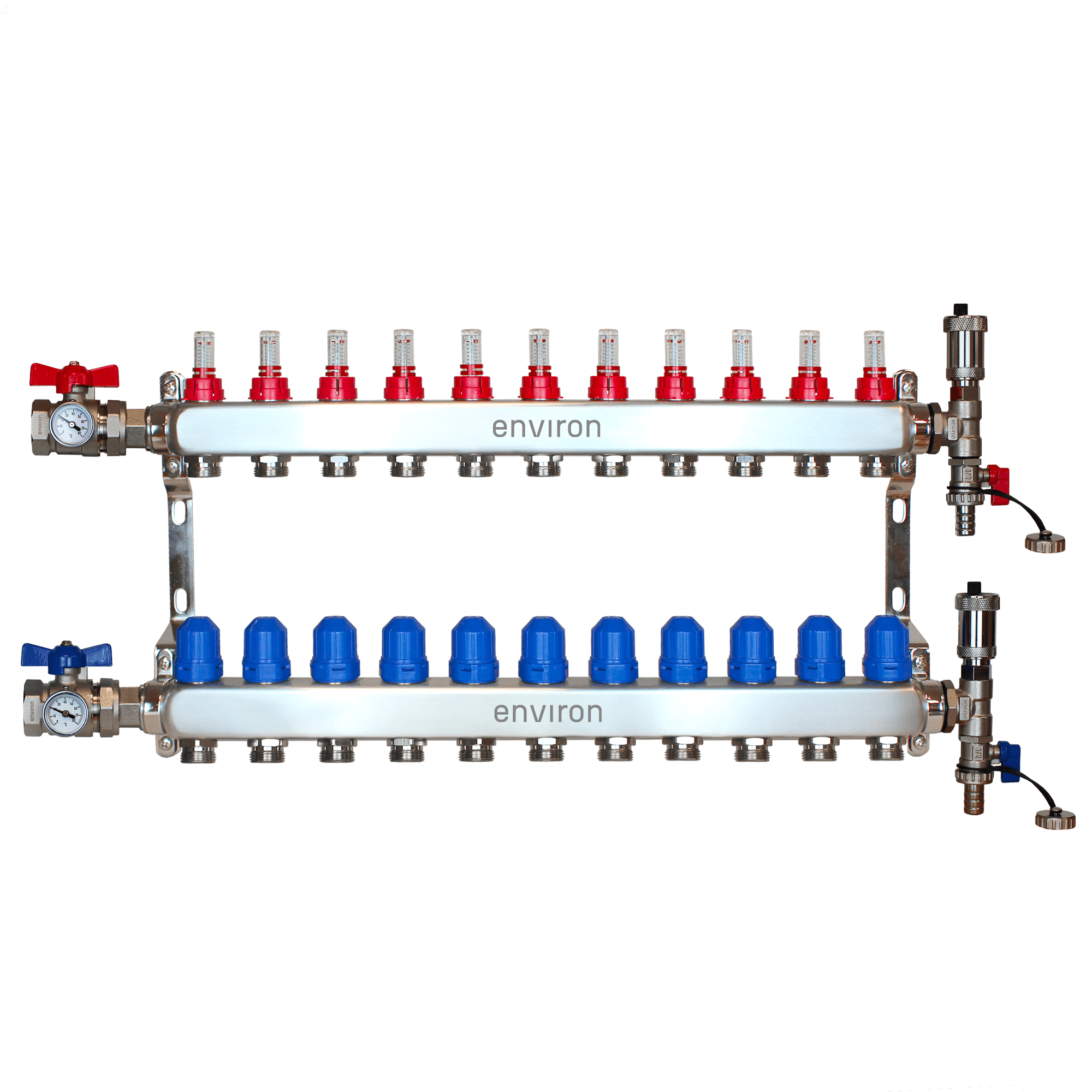 Festwertregelset M059 mit Wilo Para 25/6 Hocheffizienzpumpe und Heizkreisverteiler und Zubehör