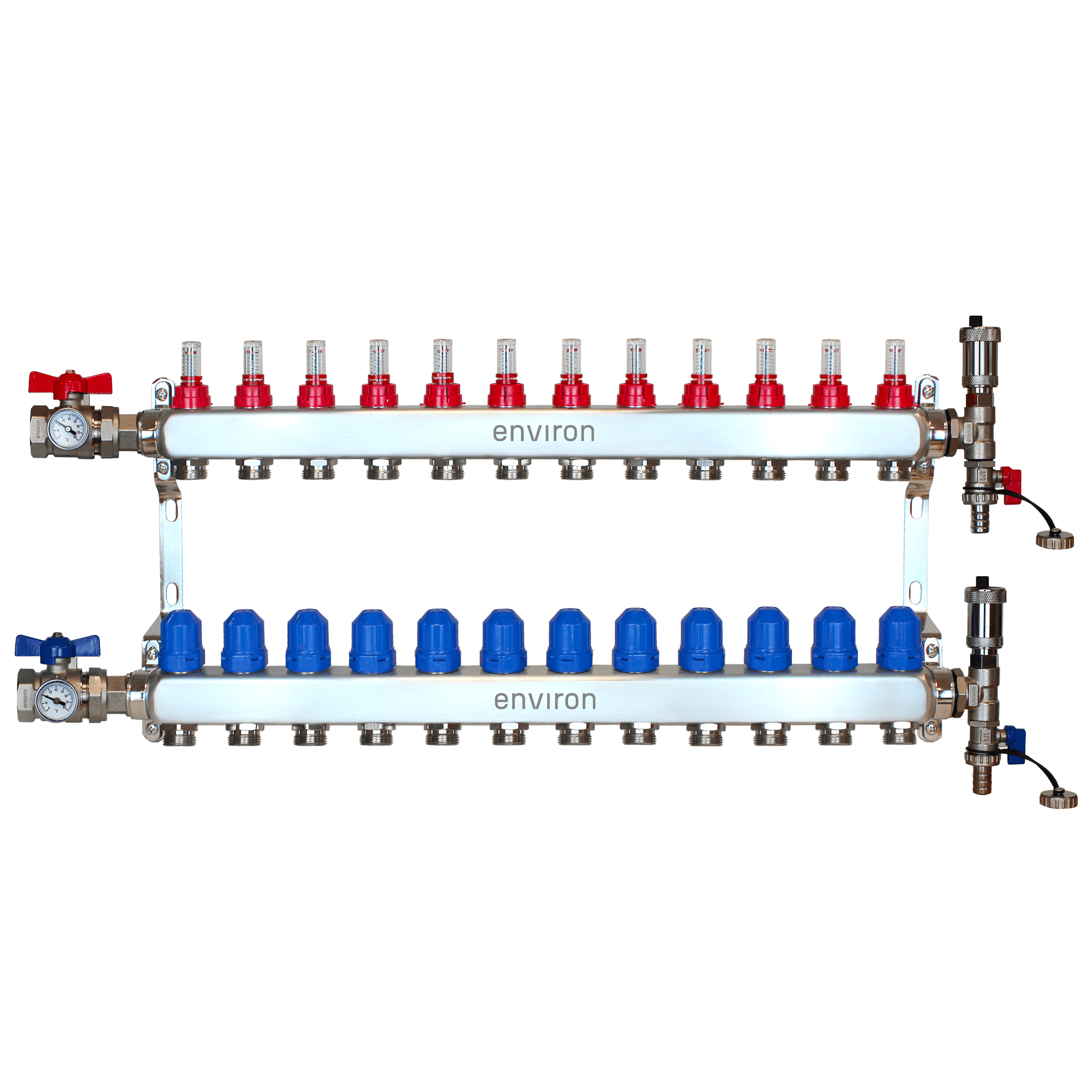 Festwertregelset M059 mit Wilo Para 25/6 Hocheffizienzpumpe und Heizkreisverteiler und Zubehör