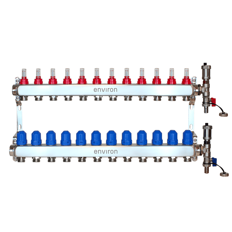 Festwertregelset M059 mit Wilo Para 25/6 Hocheffizienzpumpe und Heizkreisverteiler und Zubehör
