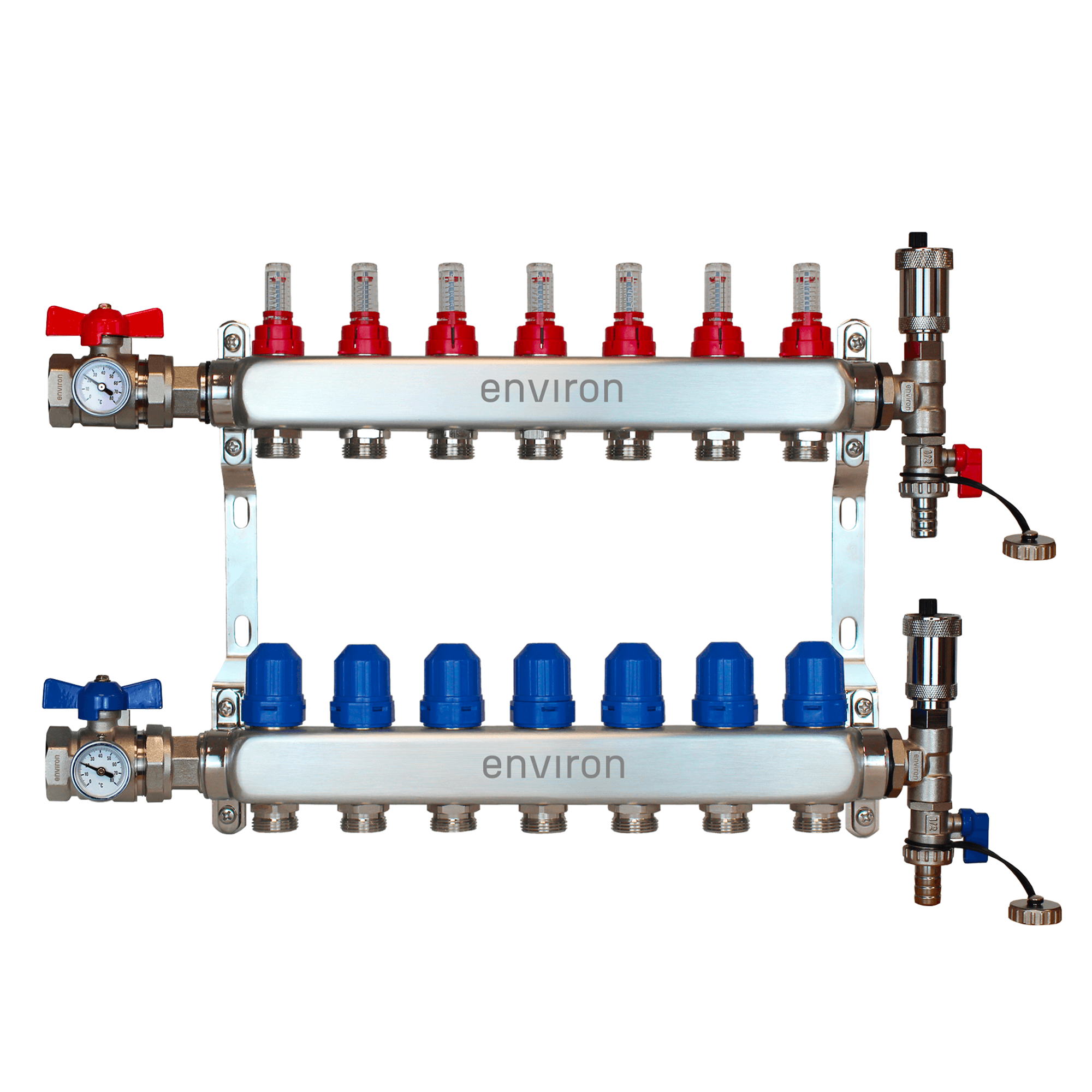 Festwertregelset M059 mit Wilo Para 25/6 Hocheffizienzpumpe und Heizkreisverteiler und Zubehör