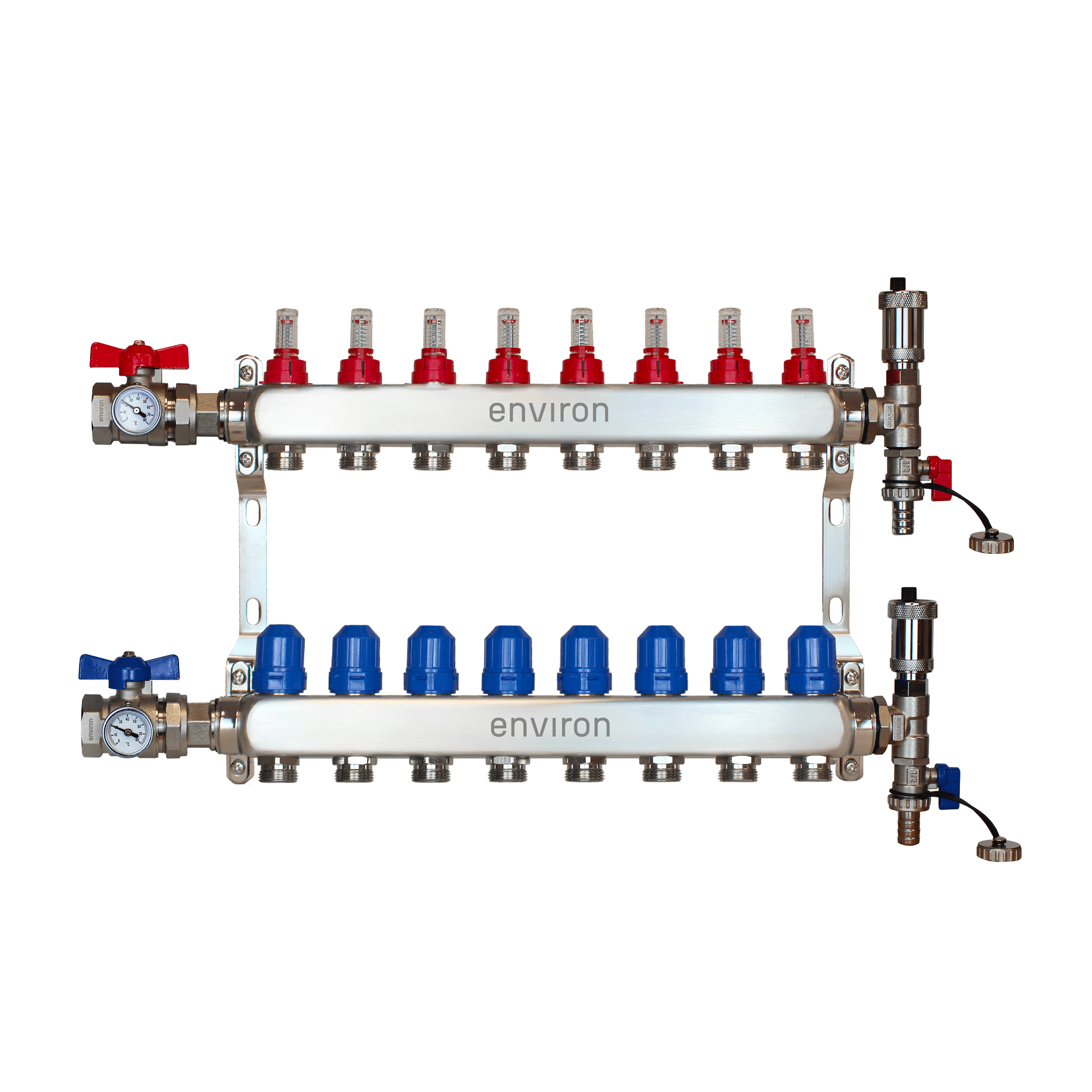 Festwertregelset M059 mit Wilo Para 25/6 Hocheffizienzpumpe und Heizkreisverteiler und Zubehör