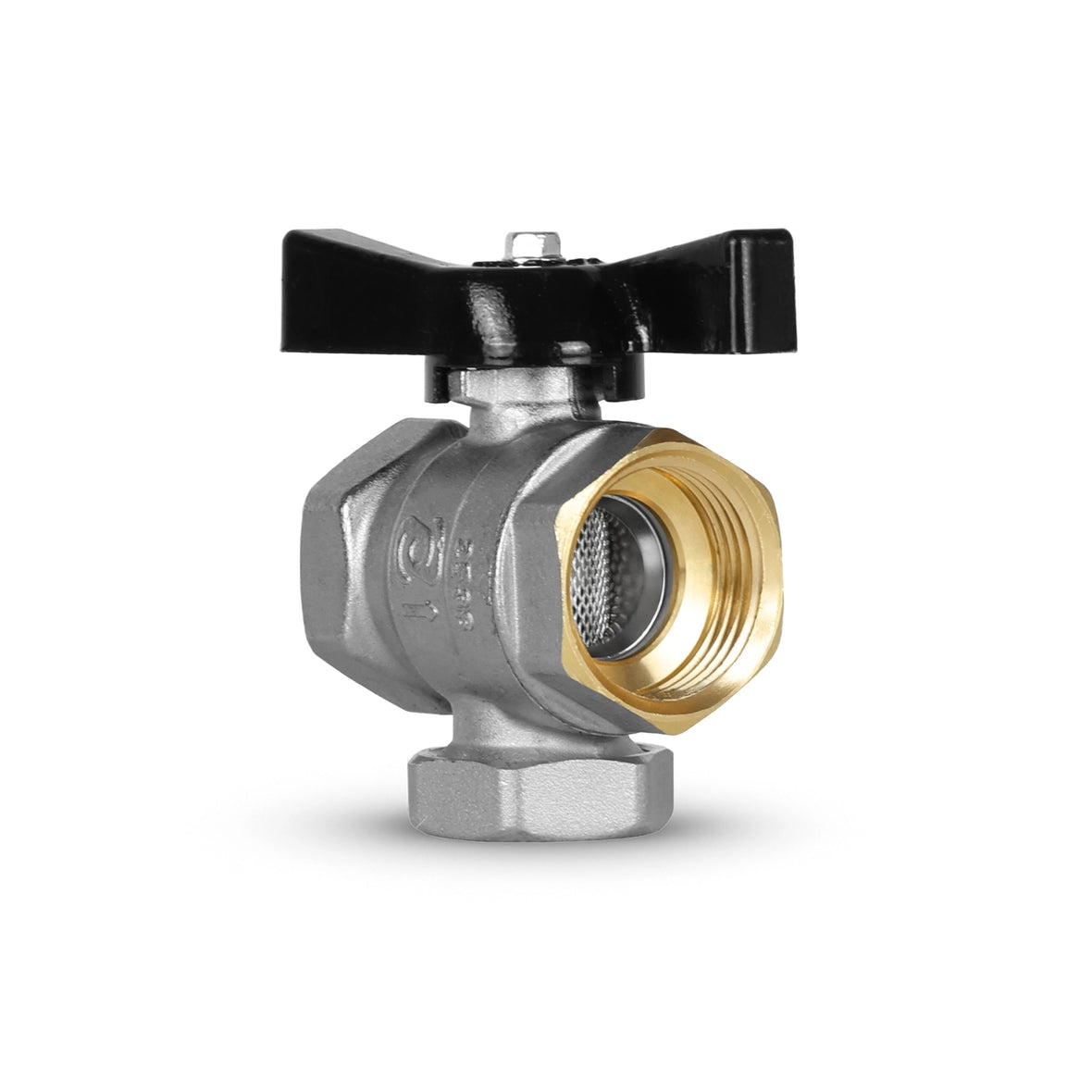 Magnet-Kugelhahn 1" DN25 – mit Filter & Magnet