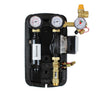 Station solaire bitube Tsol 2-12 l/min avec pompe à haut rendement Wilo Para STG 15/8,75