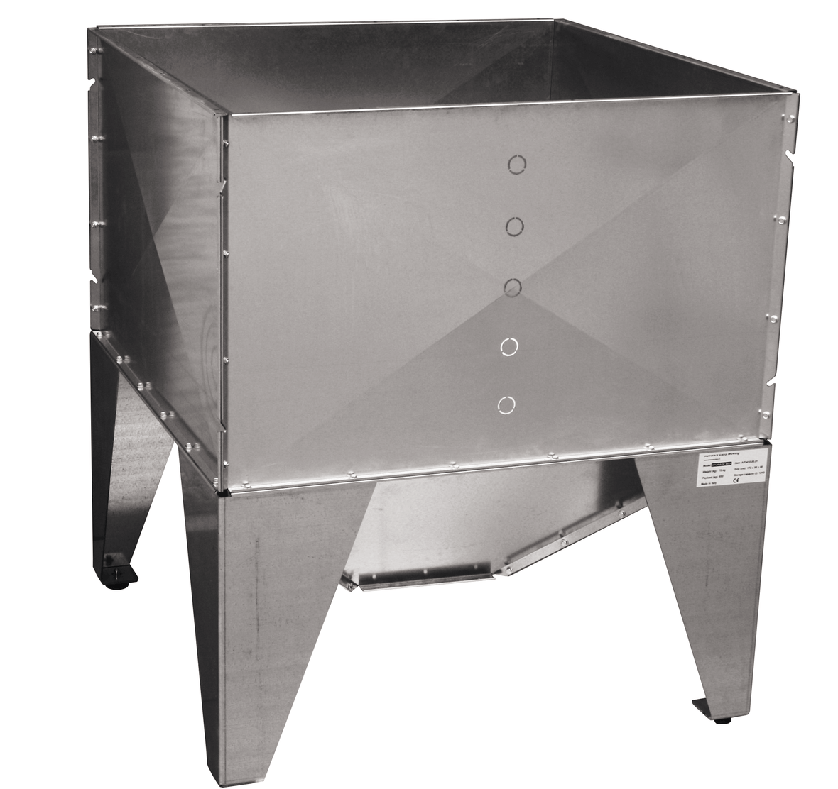 Stockage de granulés avec fond de trémie Midi DELUXE 660