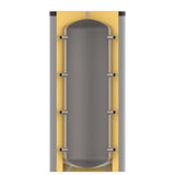 PS 800 – Pufferspeicher 800 Liter – ohne Wärmetauscher – abnehmbare Dämmung