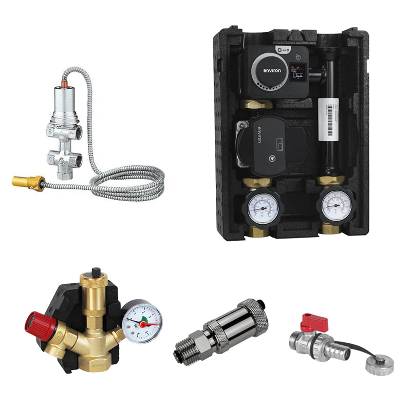 Kit de raccordement pour gazéificateur à bois