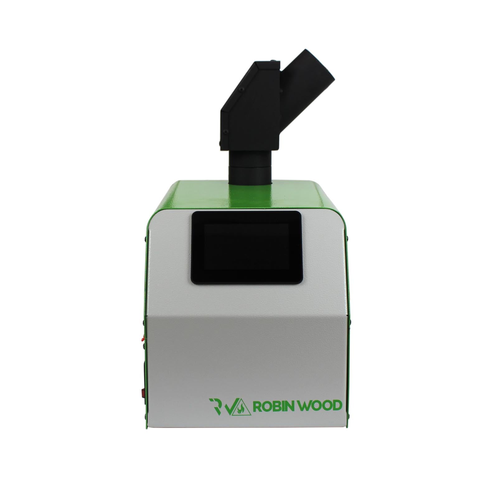 Robin Wood RW 8–35 kW Pelletbrenner-Set – mit 200 L Beistelltank, Förderschnecke & Flansch