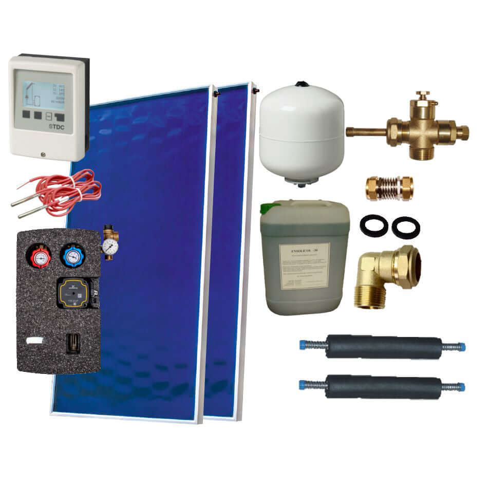solar system complete package solar thermal energy