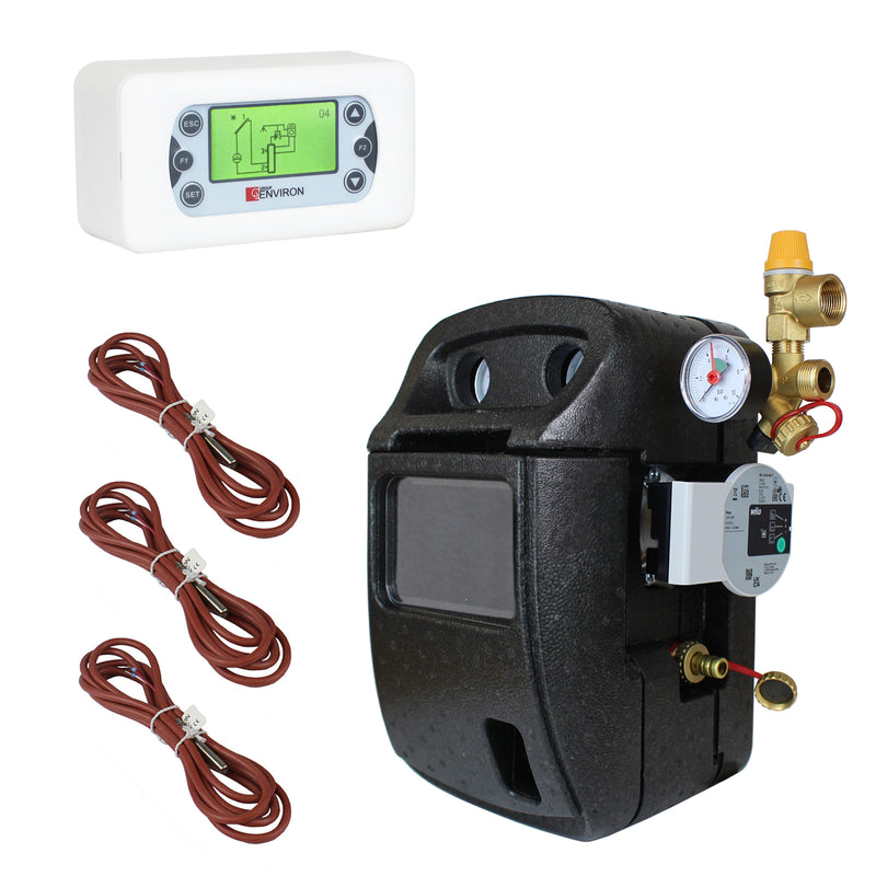 Tsol two-line solar station 2-12 l/min with EcoStar Pro Solar 15/6 and solar controller TSol503 Platinum