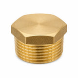 Messing-Gewindefitting Stopfen AG – 3/8", 1/2", 3/4", 1", 1 1/4", 1 1/2"