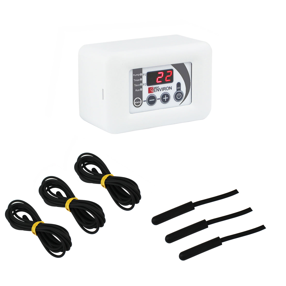 TC110 Regolatore differenziale di temperatura a stato solido – per stufe a legna e caldaie con set sensori