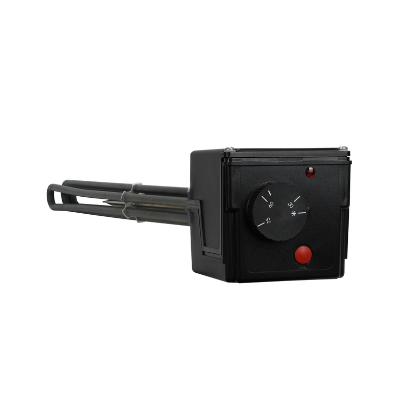 Elektroheizstab 2,5 kW – Thermostat & Isoliertrennung – 230V – 1½" AG