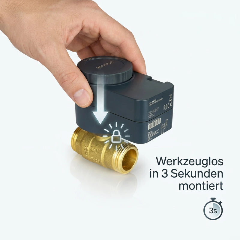 Zonenventil DN32 1¼" AG – 2-Wege-Motorkugelhahn mit Stellantrieb ENA05