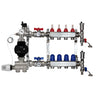 Kit de régulation à valeur fixe M059 avec pompe à haut rendement EcoStar 25/6 et distributeur de circuit de chauffage et accessoires