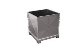 MIDI Pelletspeicher mit flachem Boden – modular erweiterbar bis 1400 kg