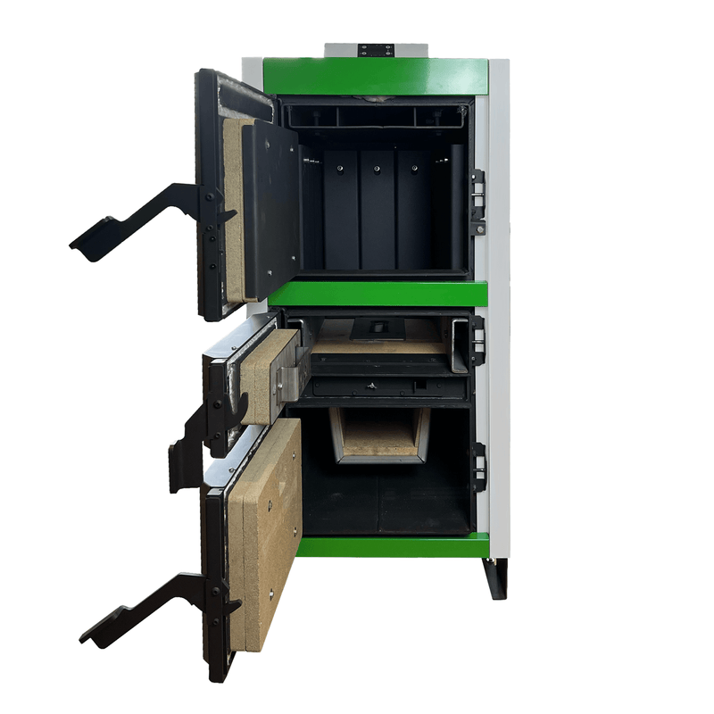 PyroMax 22 kW Komplettset – Holzvergaser mit Pufferspeicher