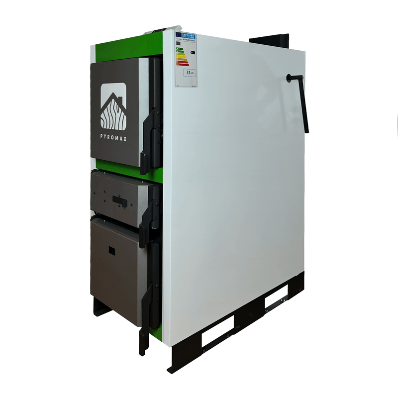 PyroMax 22 kW Komplettset – Holzvergaser mit Pufferspeicher