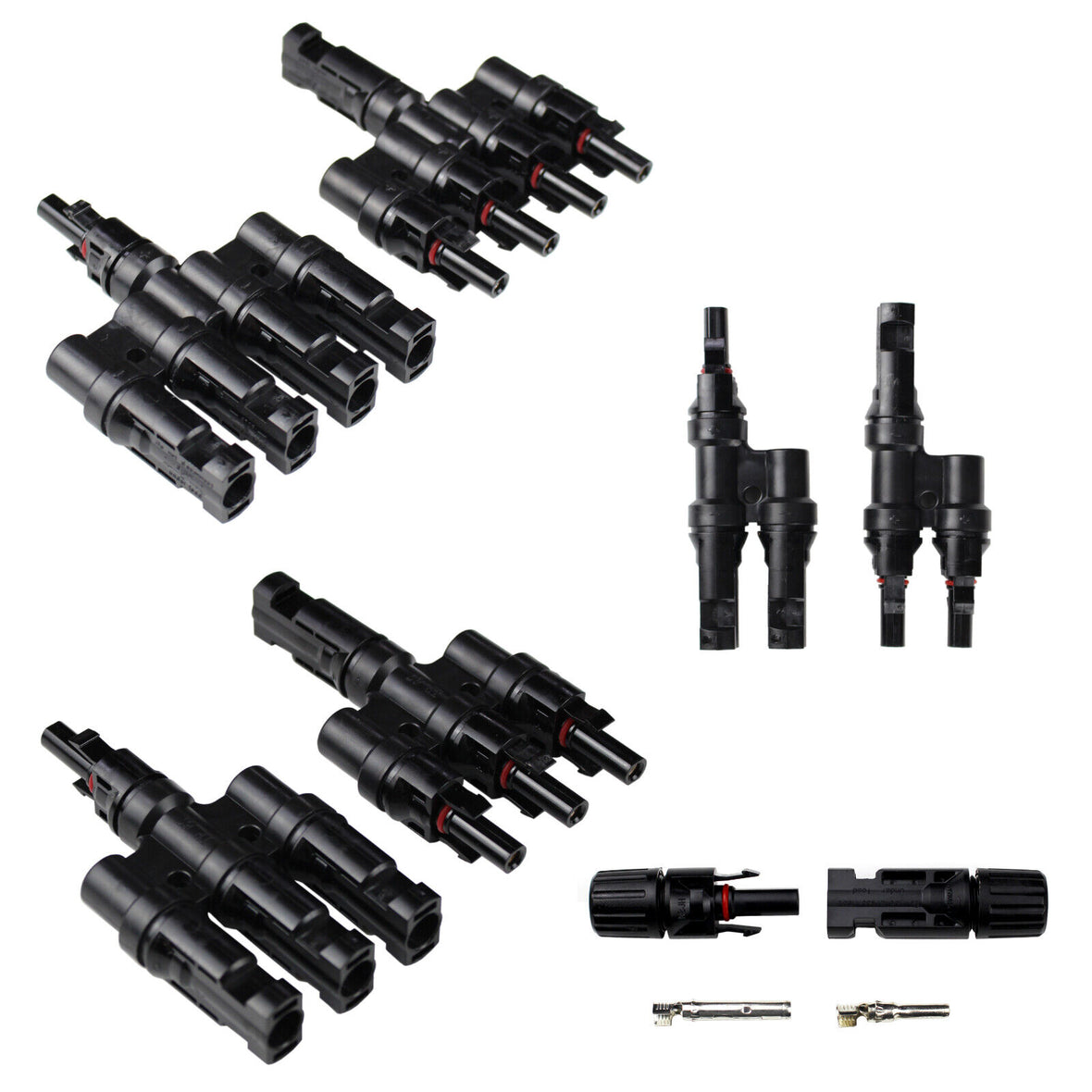 Solarstecker Y & T Verteiler – MC4 kompatibel