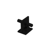 Connection hinge between handle and turbulator cleaning mechanism for Robin Wood EcoPellet