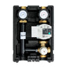 Gruppo pompa circuito di riscaldamento EcoMix EN004 con miscelatore a tre vie, termostato a valore fisso 40-70°C e pompa ad alta efficienza Wilo Para STG 25/8,75