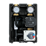 Gruppo pompa circuito riscaldamento EcoMix ENT001 con miscelatore a tre vie, attuatore Elodrive ST06 e pompa ad alta efficienza Grundfos UPM3 Hybrid 25/7