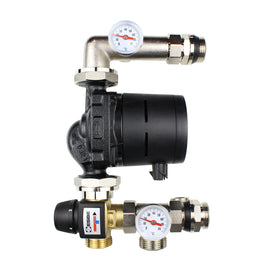 M058 Festwertregelset VTG 20-55°C mit Grundfos Alpha 2.2 25/6 Hocheffizienzpumpe