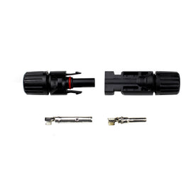 Solarstecker Set MC4 kompatibel – Stecker + Buchse – 2,5 / 4 / 6 mm² – IP67 – 1000V