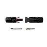 Solarstecker Set MC4 kompatibel – Stecker + Buchse – 2,5 / 4 / 6 mm² – IP67 – 1000V