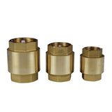 Rückschlagventil Messing IG 1/2", 3/4" oder 1"