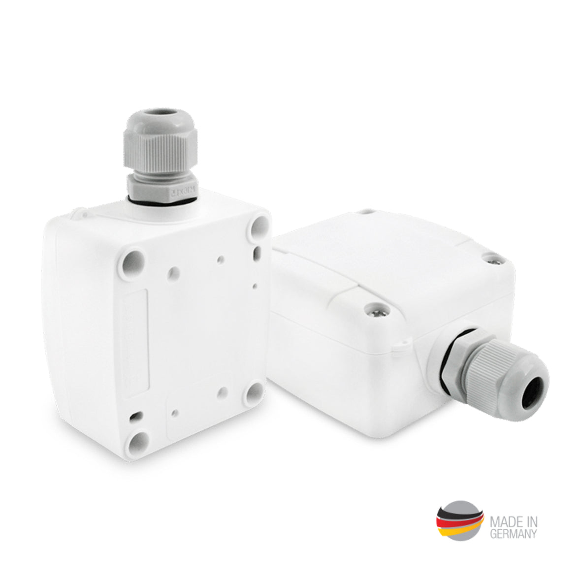 Außentemperaturfühler NTC5K / NTC10K / PT1000 – IP65, -50…+90°C, Gebäudeautomation
